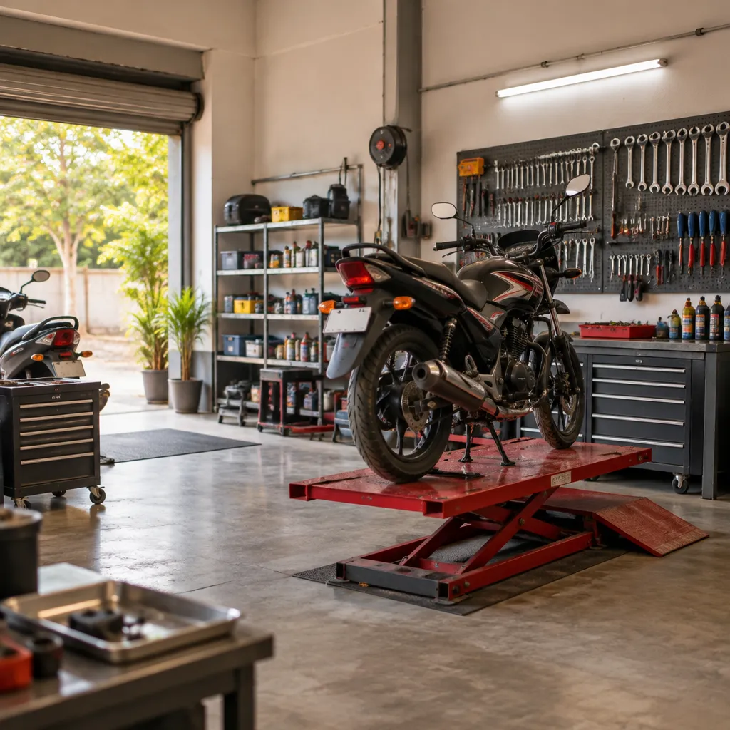 Workshop garage